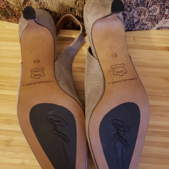 ‼️SOLD‼️⭐NWOB⭐ Donald J Pliner Leather Slingback H… - Picture 9 of 10